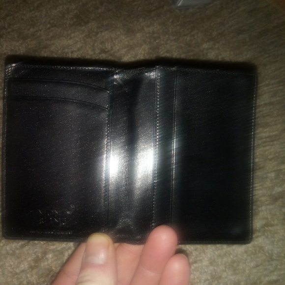 Mens Mont Blanc Meisterstuck card holder. - Picture 2 of 3